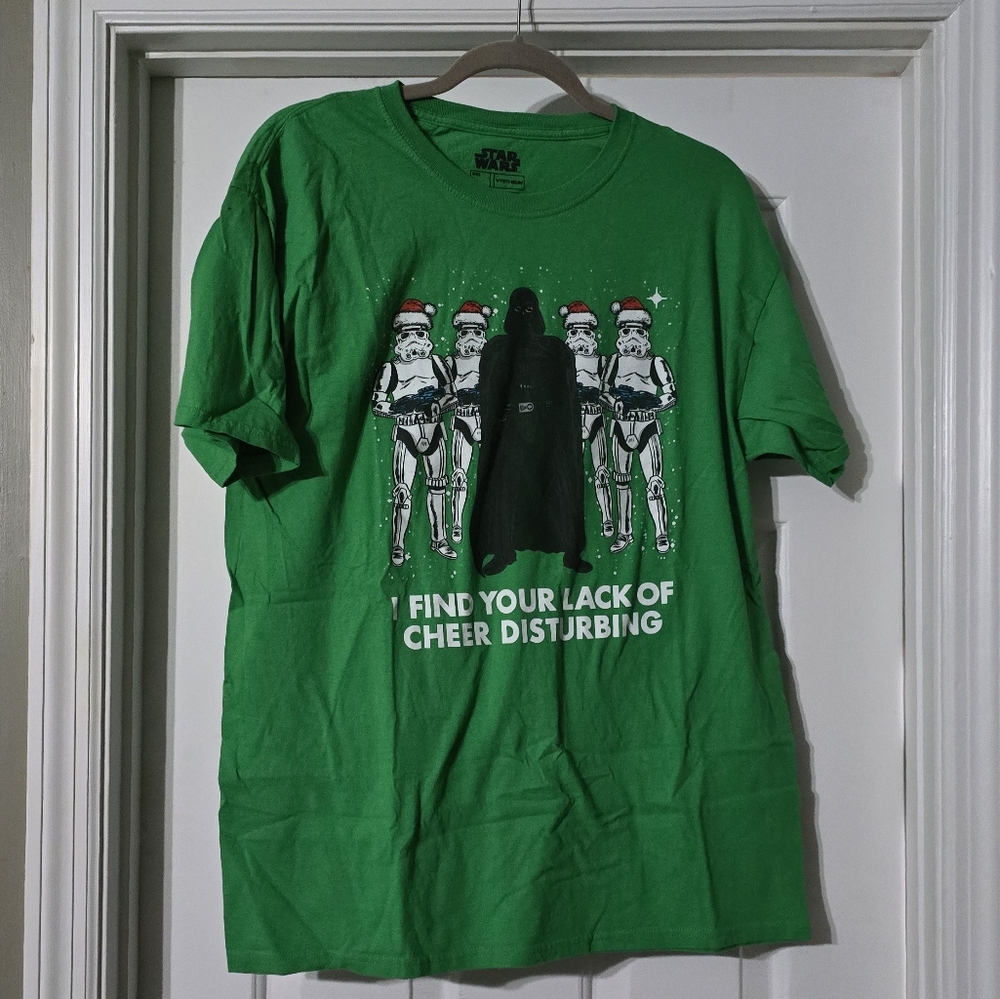 NWOT Star Wars Green Short Sleeve Tee